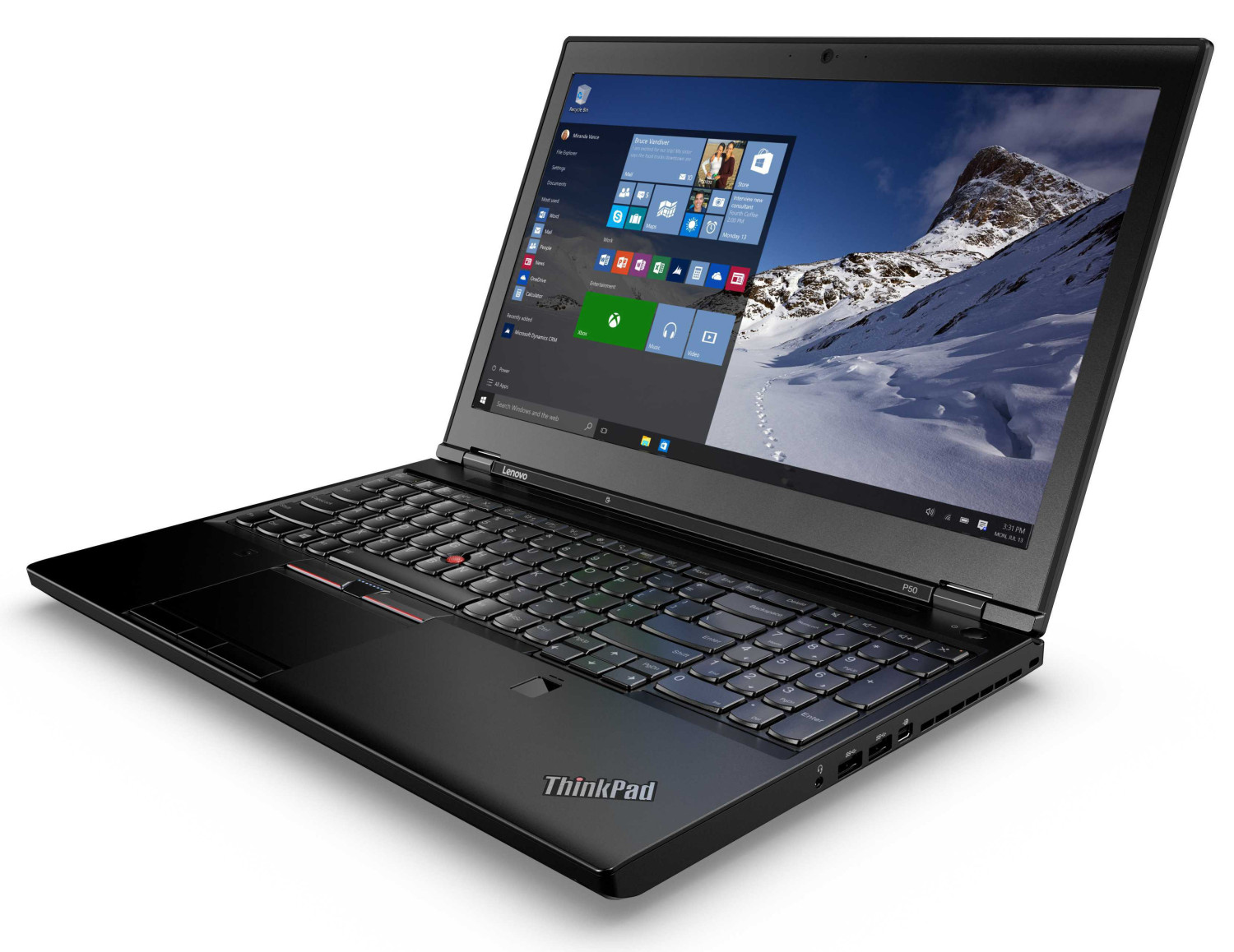 Lenovo ThinkPad P50 i7 6HQ Nvidia 4GB Used